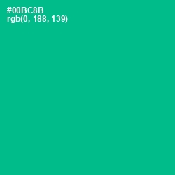 #00BC8B - Persian Green Color Image