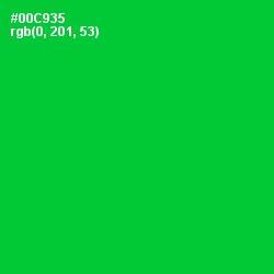 #00C935 - Green Color Image