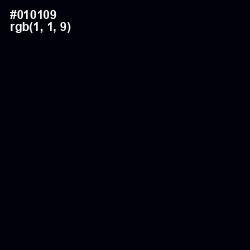 #010109 - Black Color Image