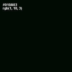 #010A03 - Black Color Image