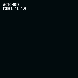 #010B0D - Cod Gray Color Image