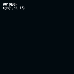 #010B0F - Cod Gray Color Image