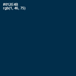 #012E4B - Blue Whale Color Image