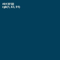 #013F5B - Tarawera Color Image