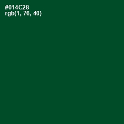 #014C28 - Kaitoke Green Color Image