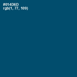 #014D6D - Chathams Blue Color Image