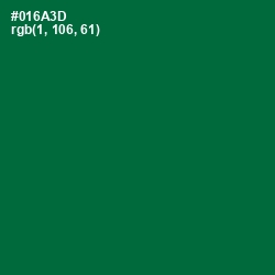 #016A3D - Fun Green Color Image