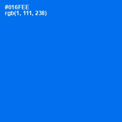 #016FEE - Blue Ribbon Color Image