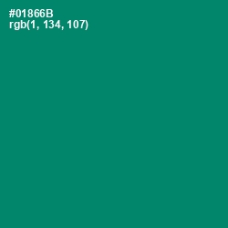 #01866B - Deep Sea Color Image