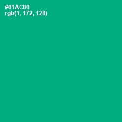 #01AC80 - Niagara Color Image