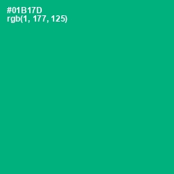 #01B17D - Jade Color Image