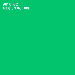 #01C46C - Malachite Color Image