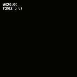 #020500 - Black Color Image