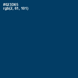 #023D65 - Astronaut Blue Color Image