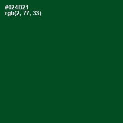#024D21 - Kaitoke Green Color Image
