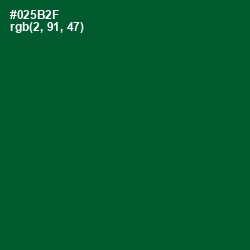 #025B2F - Kaitoke Green Color Image