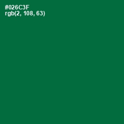 #026C3F - Fun Green Color Image