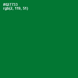 #027733 - Fun Green Color Image