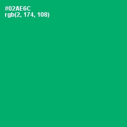 #02AE6C - Jade Color Image