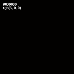 #030000 - Black Color Image