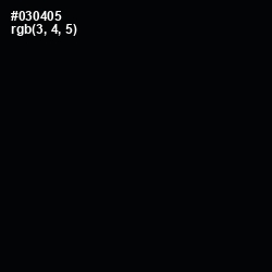 #030405 - Black Color Image