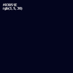 #03051E - Black Russian Color Image