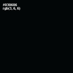 #030606 - Black Color Image