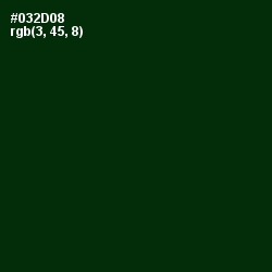 #032D08 - Deep Fir Color Image