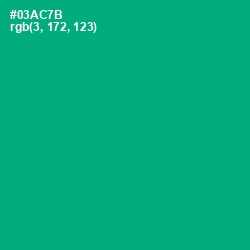 #03AC7B - Jade Color Image