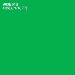 #03B04D - Green Haze Color Image