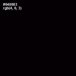 #040003 - Black Color Image