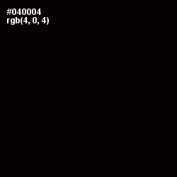 #040004 - Black Color Image