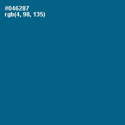 #046287 - Bahama Blue Color Image