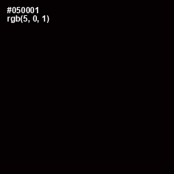 #050001 - Black Color Image