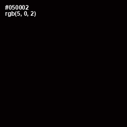 #050002 - Black Color Image