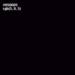 #050005 - Black Color Image