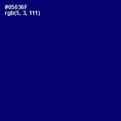 #05036F - Arapawa Color Image
