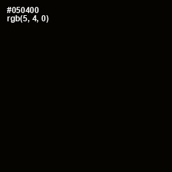 #050400 - Black Color Image