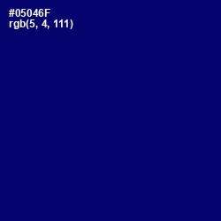 #05046F - Arapawa Color Image