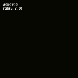 #050700 - Black Color Image
