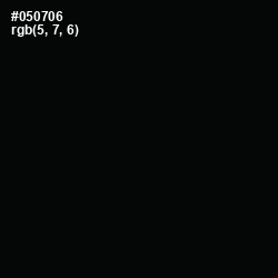 #050706 - Black Color Image