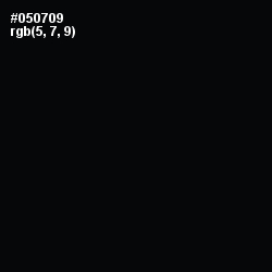 #050709 - Cod Gray Color Image