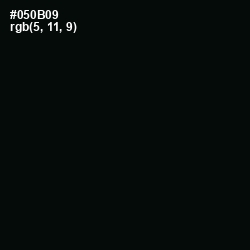 #050B09 - Cod Gray Color Image