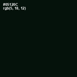 #05120C - Gordons Green Color Image