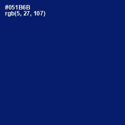 #051B6B - Arapawa Color Image