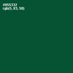 #055332 - Sherwood Green Color Image