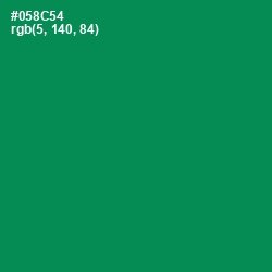 #058C54 - Deep Sea Color Image