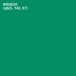 #058E61 - Deep Sea Color Image