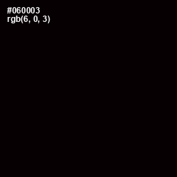 #060003 - Black Color Image