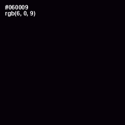#060009 - Black Color Image
